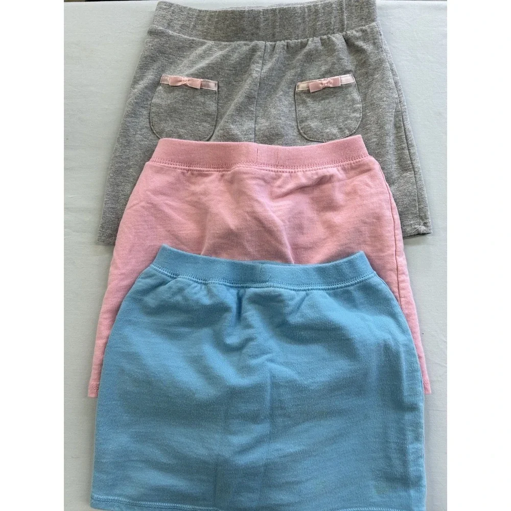 Vintage Y2K Lot Of 3 Cotton Blend Girls Skorts Size 5 Circo & Girl Connection